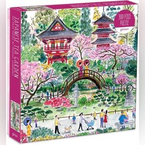 NEW Galison Japanese Tea Garden 300 Piece Puzzle by Michael Storrings